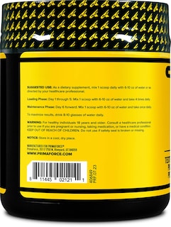 Foto 3 | Suplemento Primaforce De Monohidrato De Creatina En Polvo 300 G - Venta Internacional.