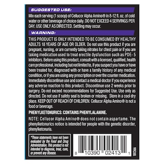 Foto 3 | Suplemento Cellucor Alpha Amino Eaa Y Bcaa En Polvo Sandía - Venta Internacional.