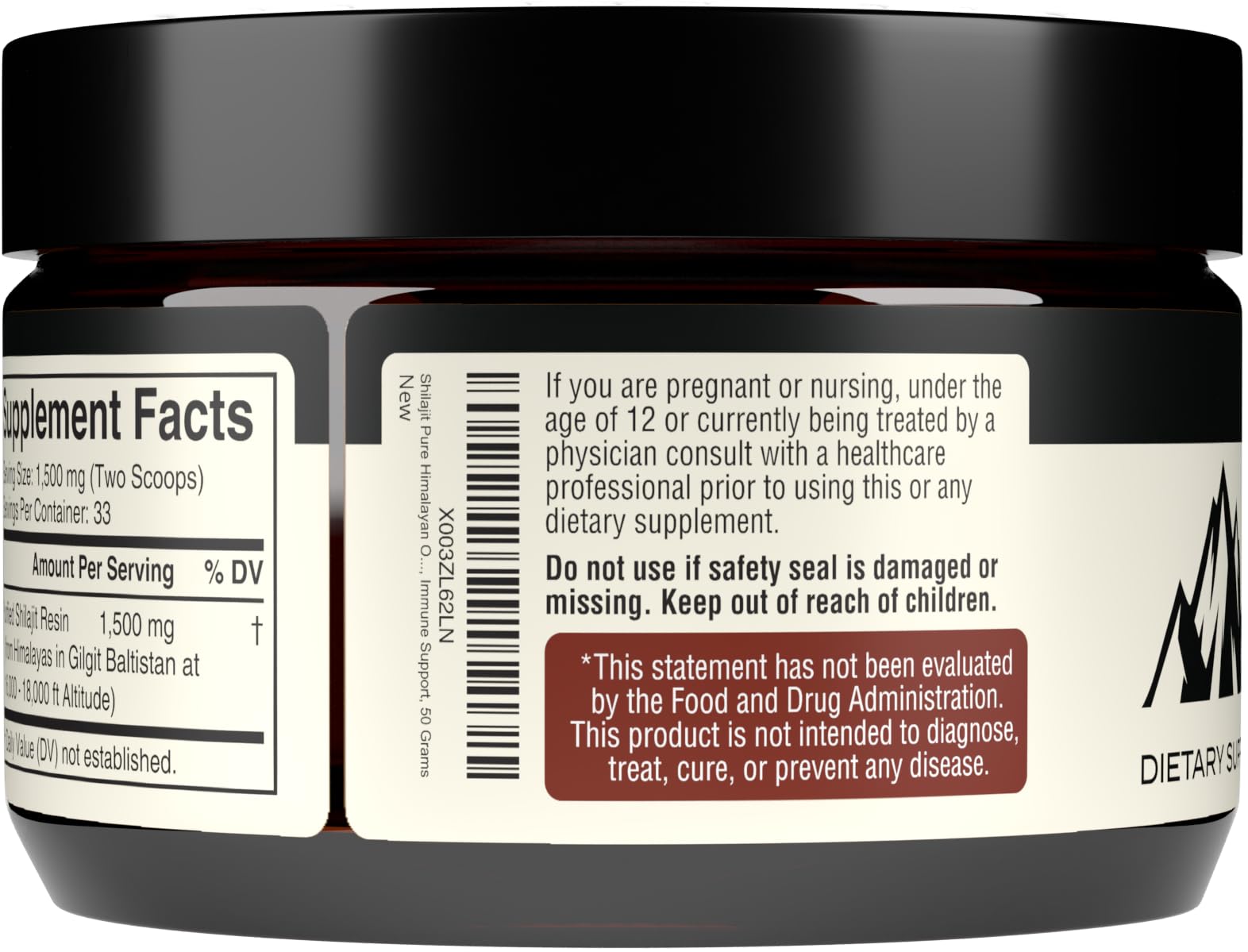 Foto 5 pulgar | Suplemento De Resina Pura De Shilajit Del Himalaya Para Nutrición Benévola - Venta Internacional.