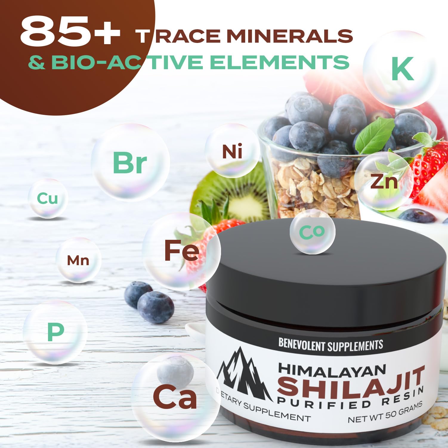 Foto 7 pulgar | Suplemento De Resina Pura De Shilajit Del Himalaya Para Nutrición Benévola - Venta Internacional.