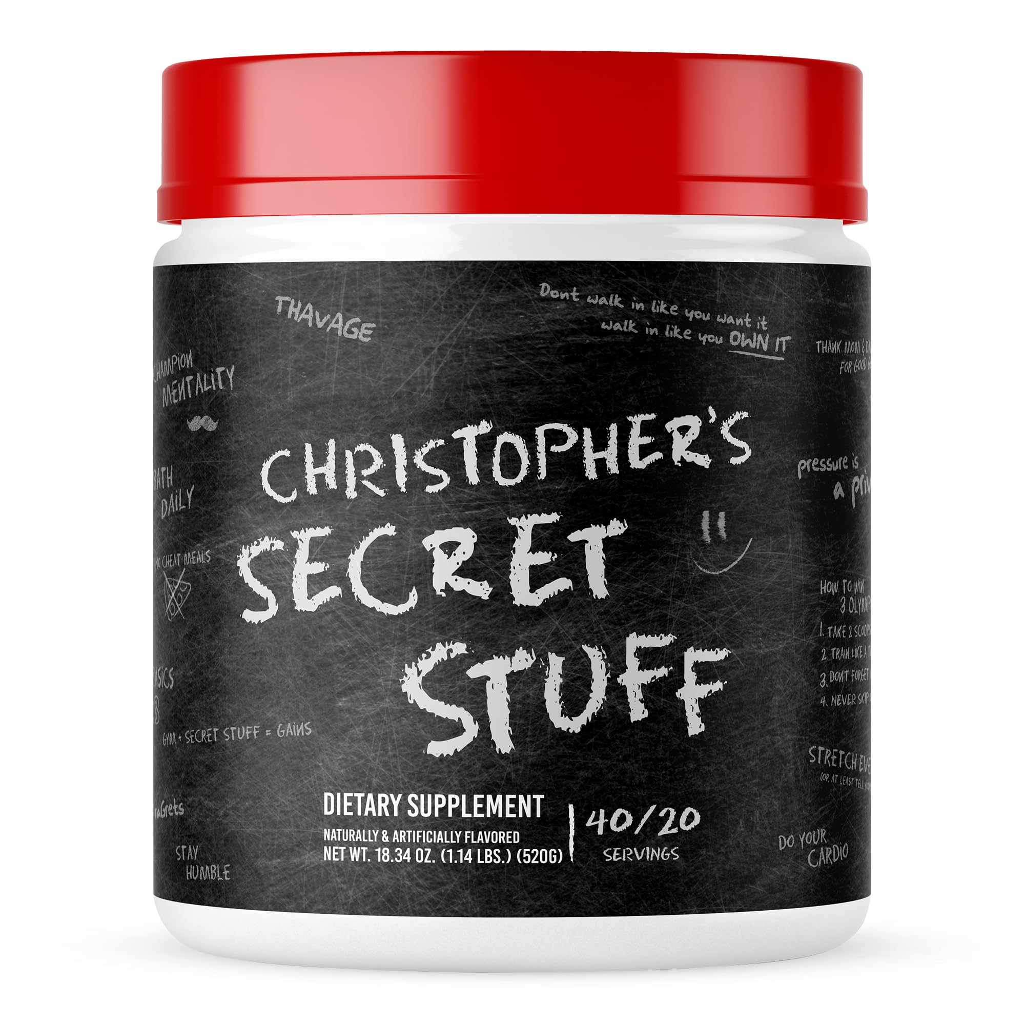 Foto 2 pulgar | Suplemento Previo Al Entrenamiento Raw Christopher's Secret Stuff Thavage - Venta Internacional.