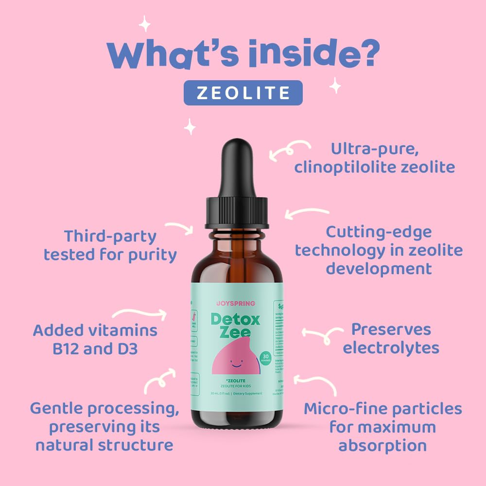 Foto 5 | Vitamina D3 JoySpring Zeolite para Niños 30 ml - Venta Internacional