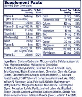 Foto 3 | Suplemento Multivitamínico One A Day Women's 50+, 300 Comprimidos - Venta Internacional.