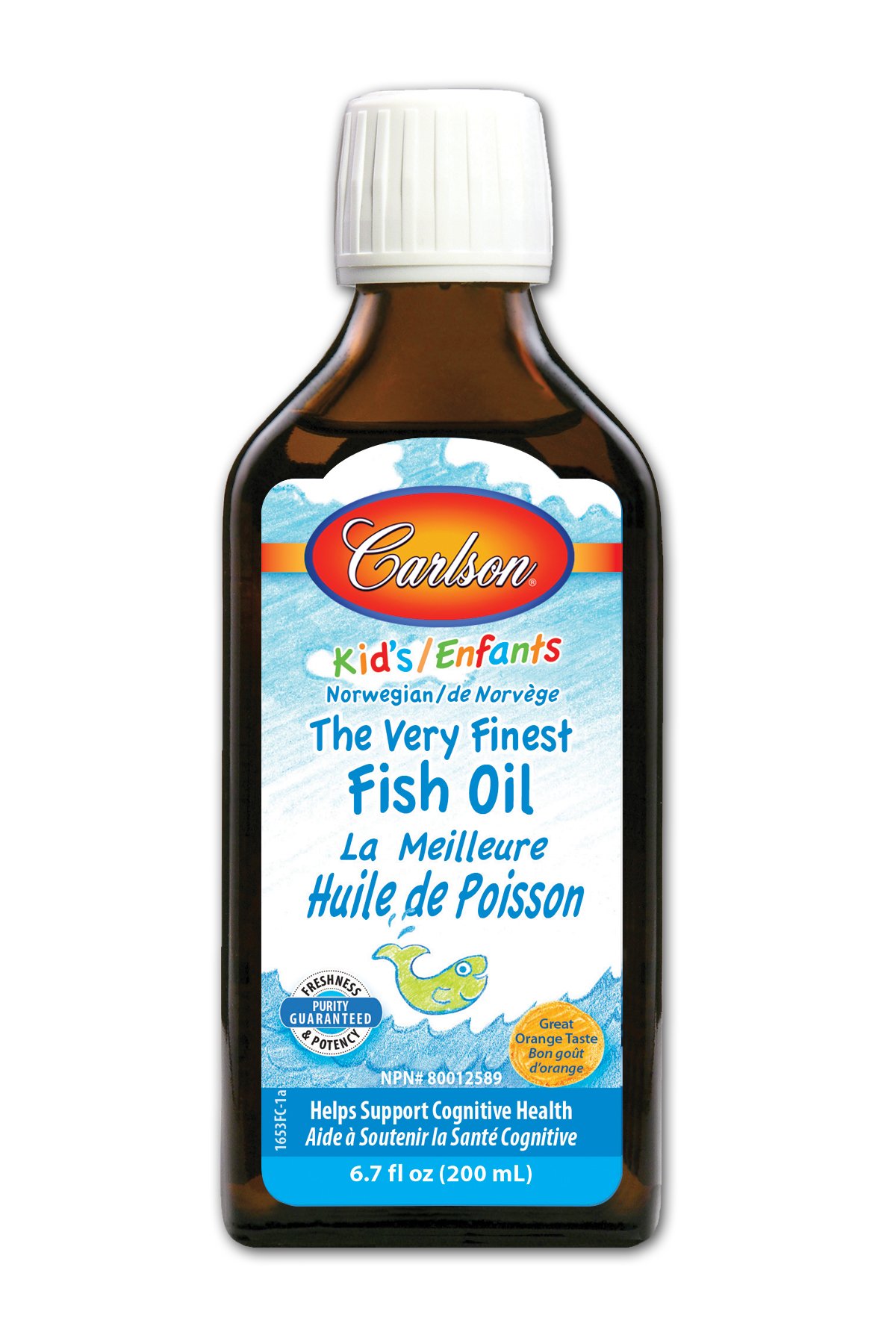 Foto 2 pulgar | Suplemento De Aceite De Pescado Carlson Labs Very Finest Para Niños, 200 Ml - Venta Internacional.