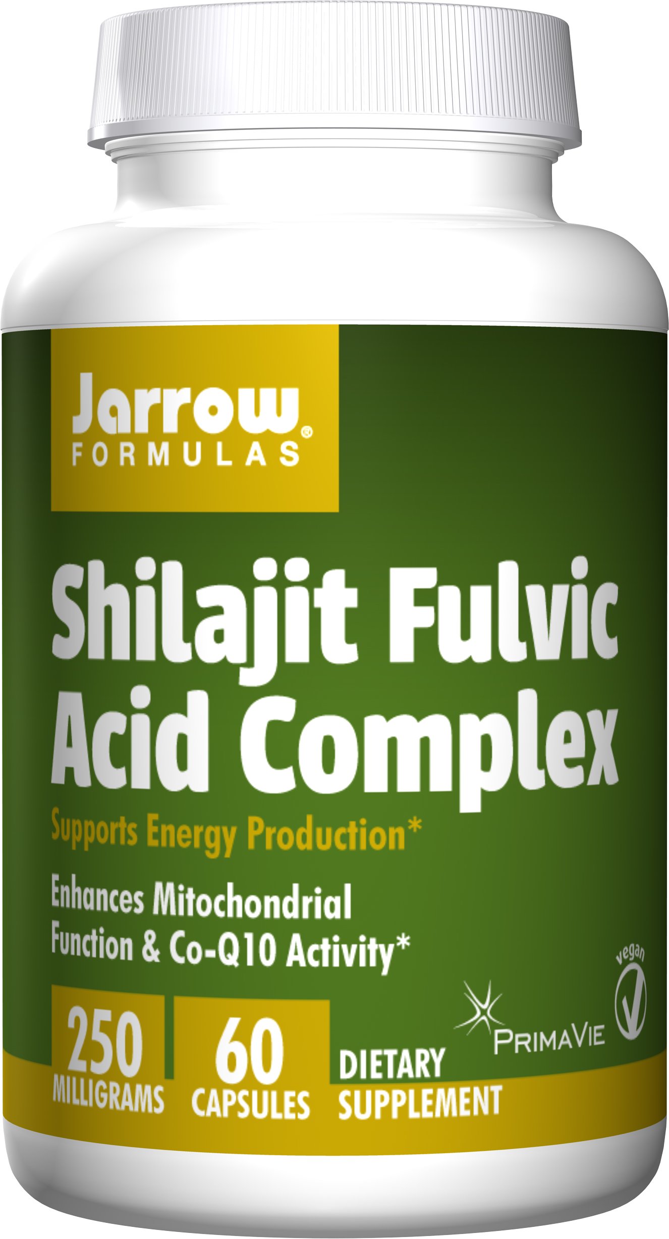 Suplemento De Ácido Fúlvico De Shilajit De Jarrow Formulas, 250 Mg, 60 Cápsulas - Venta Internacional.