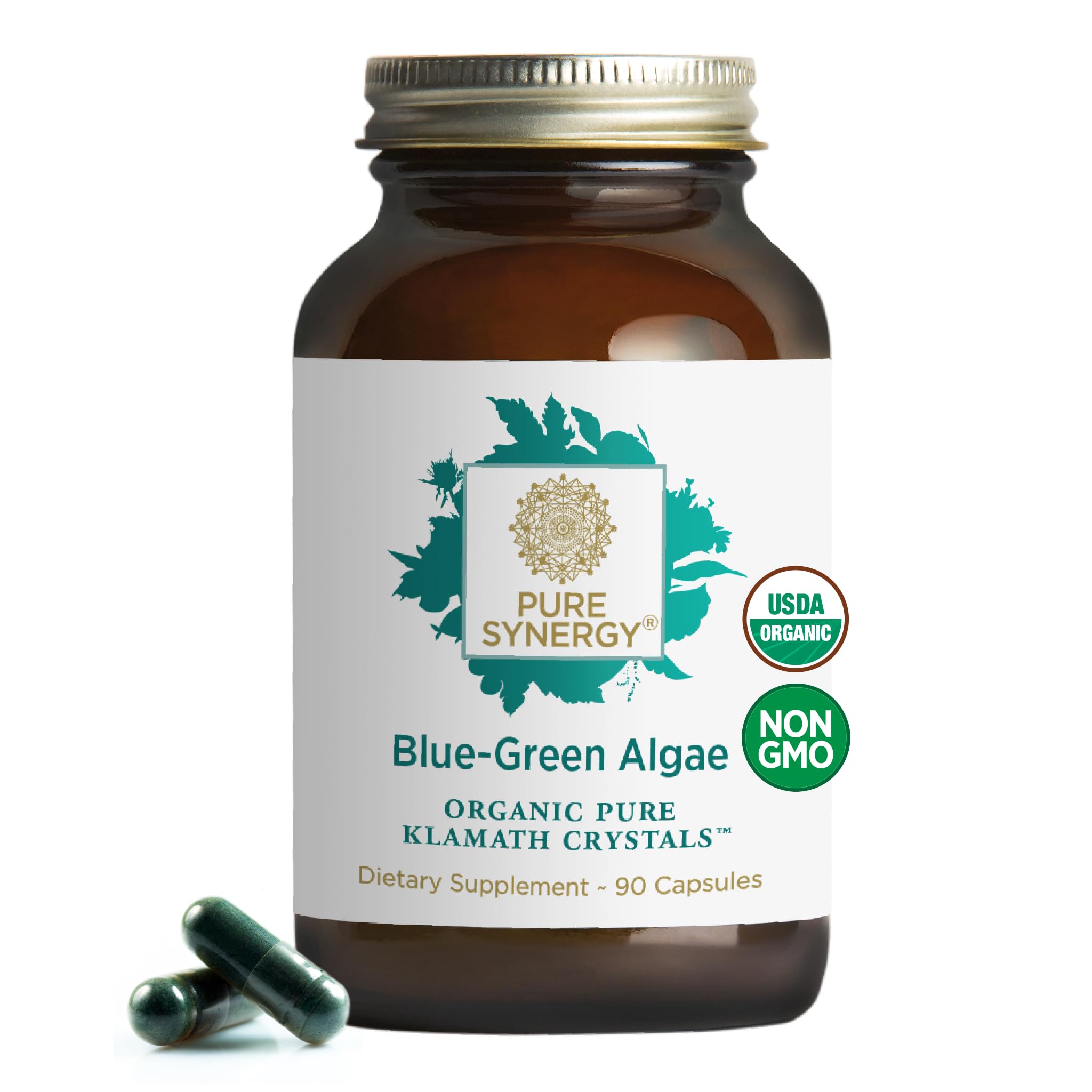 Suplemento Pure Synergy Algas Azul-verdes 90 Cápsulas - Venta Internacional.