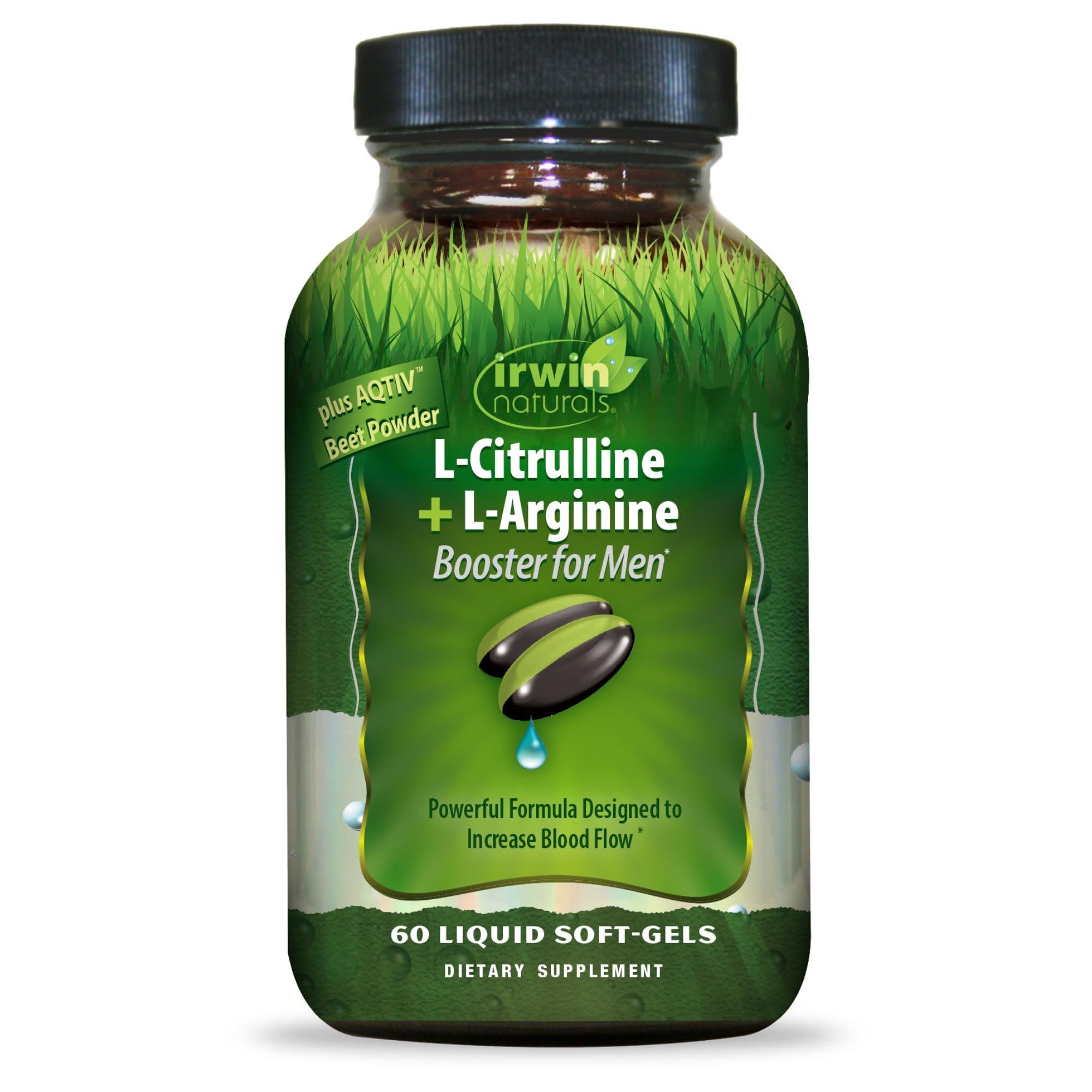 Foto 2 pulgar | Suplemento L-citrulina+l-arginina De Irwin Naturals 60 Cápsulas Blandas - Venta Internacional.
