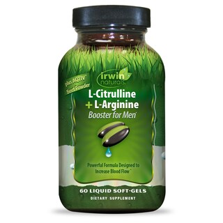 Foto 1 | Suplemento L-citrulina+l-arginina De Irwin Naturals 60 Cápsulas Blandas - Venta Internacional.
