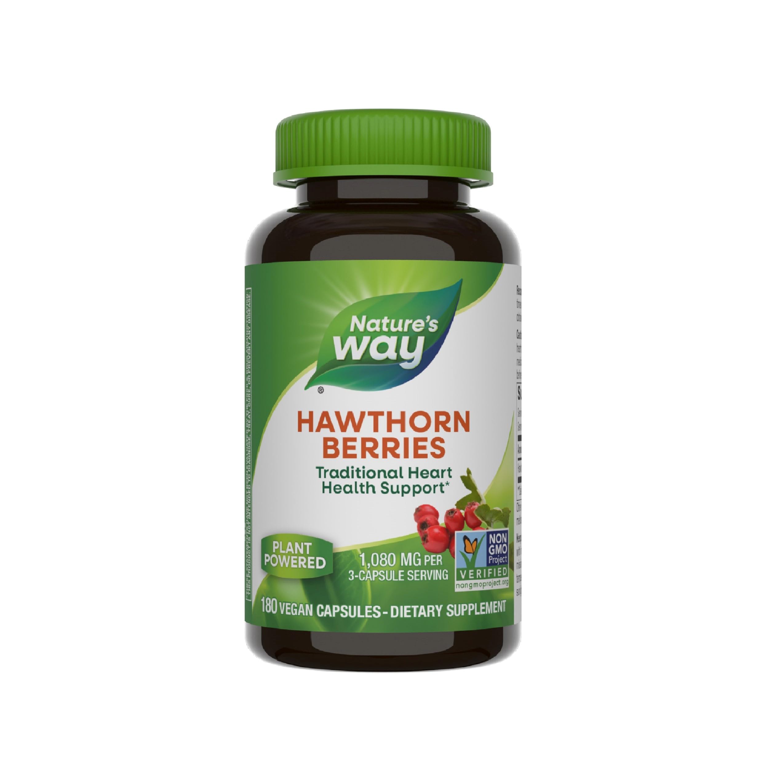 Foto 2 pulgar | Suplemento Nature's Way Con Bayas De Espino Blanco Para La Salud Del Corazón, 180 Cápsulas - Venta Internacional.