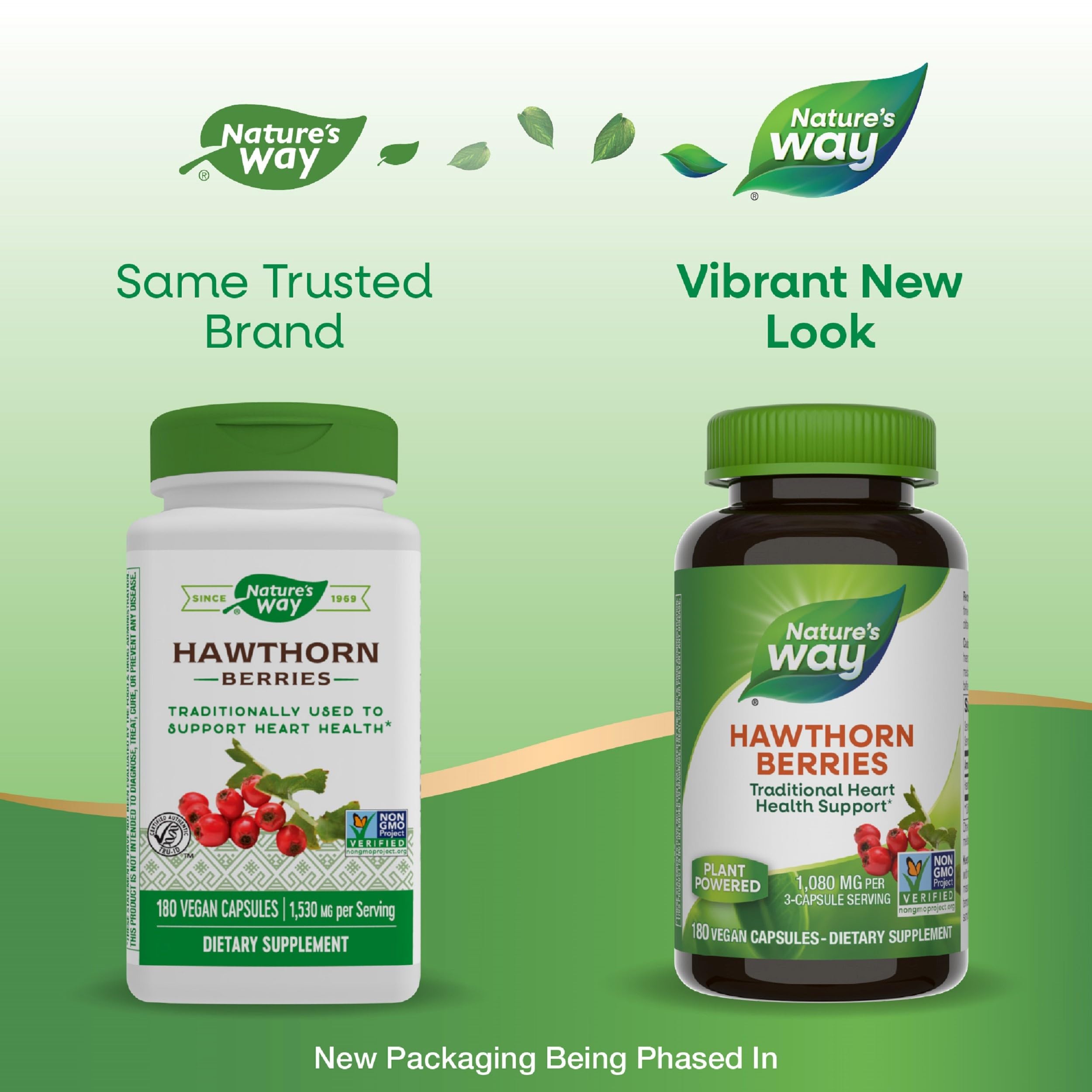 Foto 3 | Suplemento Nature's Way Con Bayas De Espino Blanco Para La Salud Del Corazón, 180 Cápsulas - Venta Internacional.