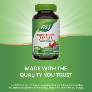 Foto 5 | Suplemento Nature's Way Con Bayas De Espino Blanco Para La Salud Del Corazón, 180 Cápsulas - Venta Internacional.