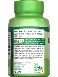 Foto 7 | Suplemento De Aceite De Krill Antártico De Nature's Truth 2000 Mg 60 Cápsulas Blandas - Venta Internacional.