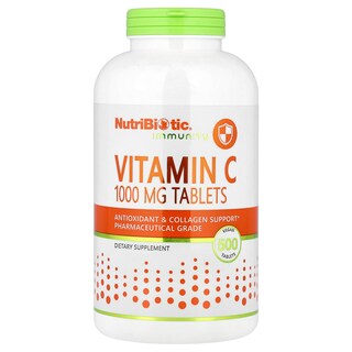 Foto 1 | Suplemento De Vitamina C Nutribiotic 1000 Mg 500 Comprimidos - Venta Internacional.