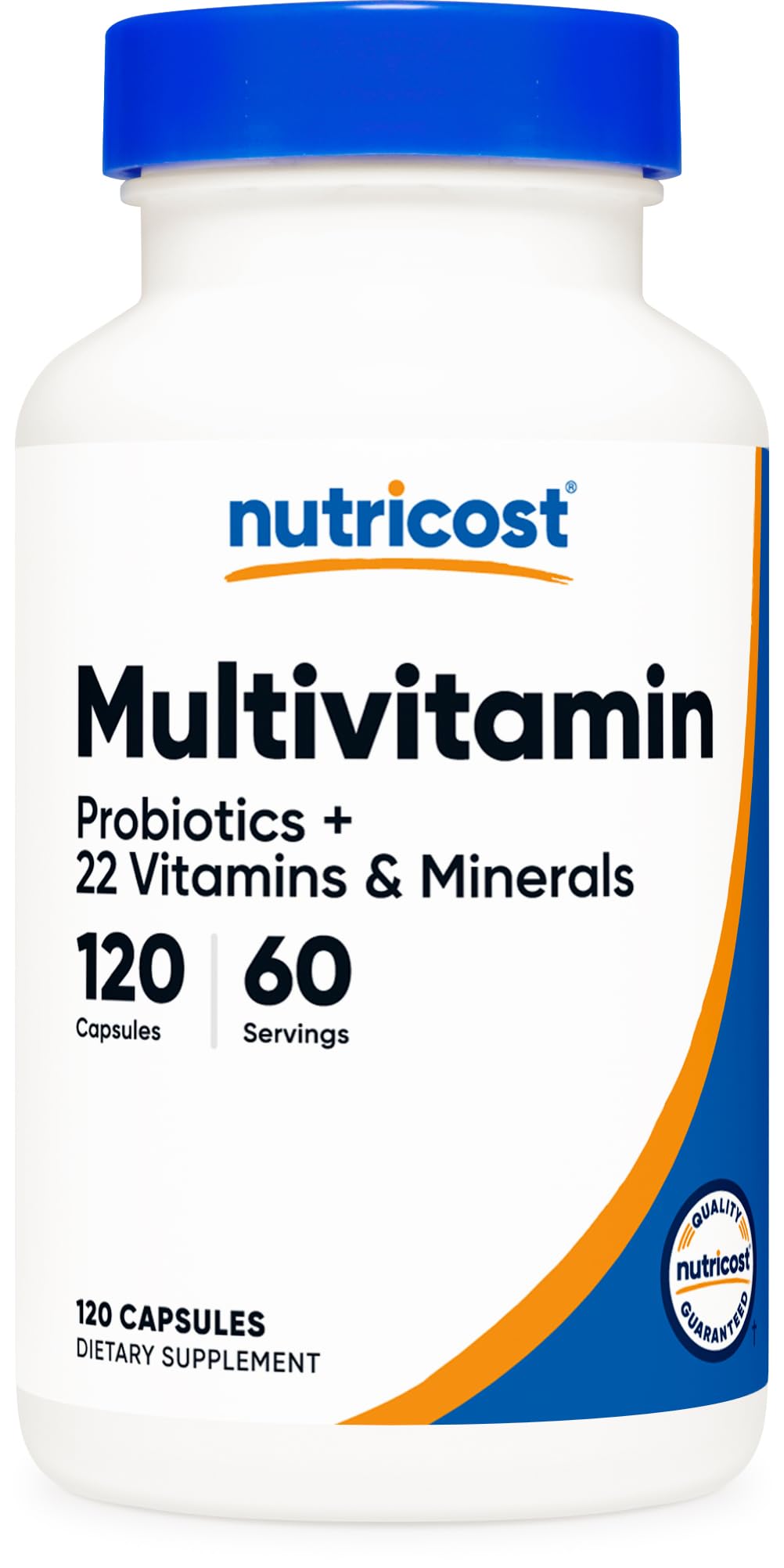 Foto 2 pulgar | Suplemento Multivitamínico Nutricost Con Probióticos 120 Cápsulas - Venta Internacional.