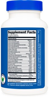Foto 4 | Suplemento Multivitamínico Nutricost Con Probióticos 120 Cápsulas - Venta Internacional.