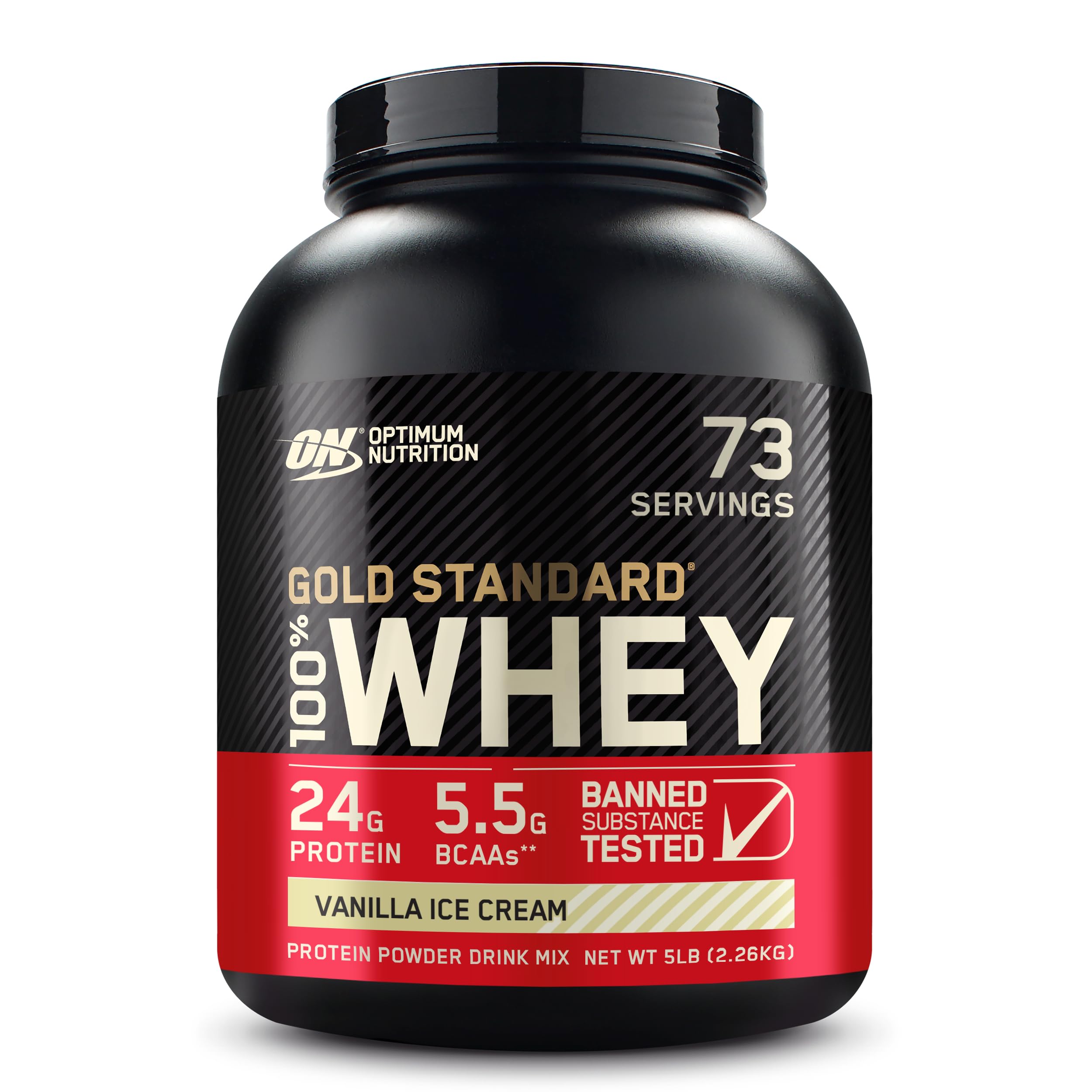 Foto 2 pulgar | Proteína En Polvo Optimum Nutrition Gold Standard Whey 2,27 Kg - Venta Internacional.
