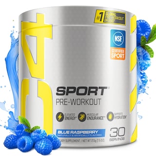 Foto 1 | Polvo Para Antes Del Entrenamiento Cellucor C4 Sport Blue Raspberry 30 Porciones - Venta Internacional.