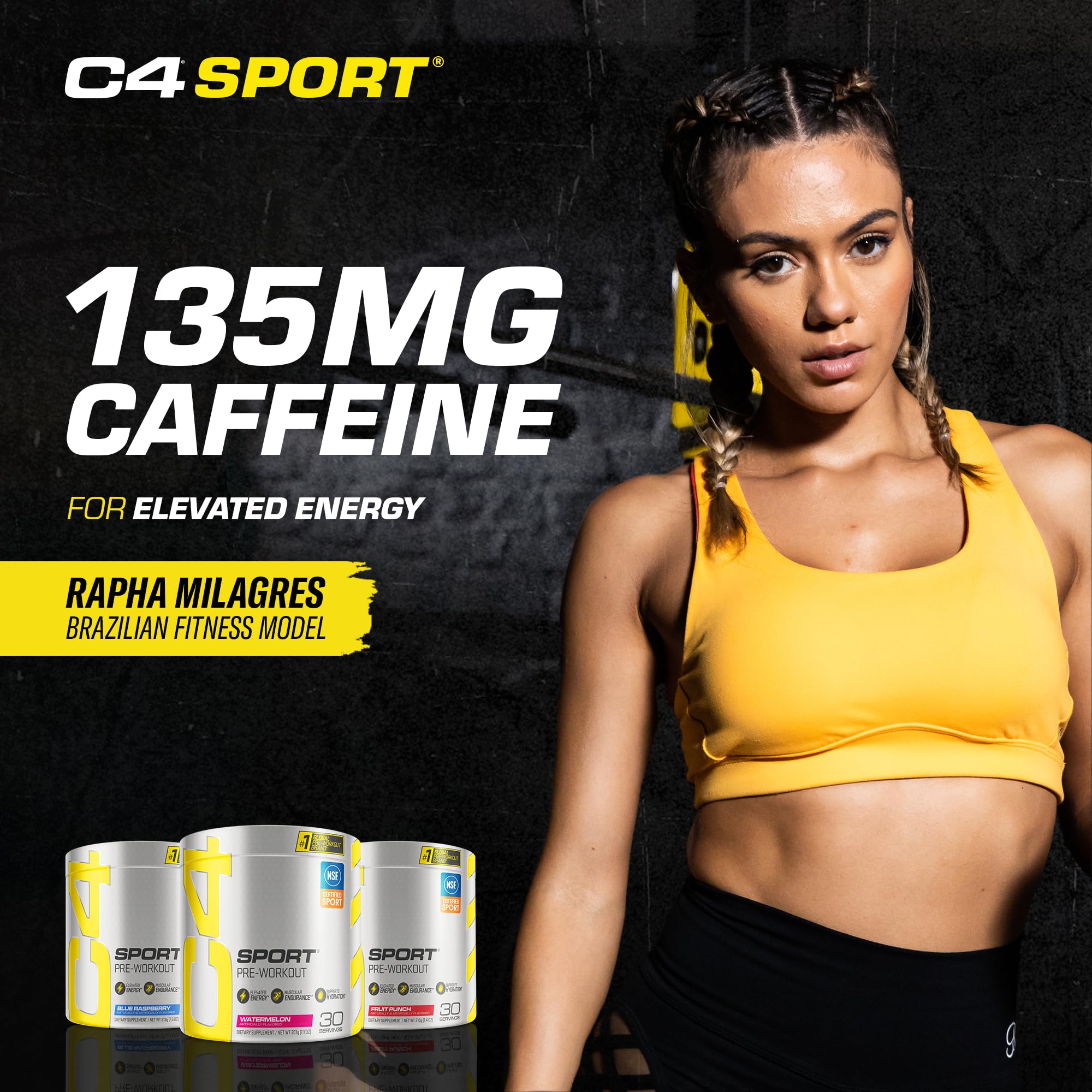 Foto 6 pulgar | Polvo Para Antes Del Entrenamiento Cellucor C4 Sport Blue Raspberry 30 Porciones - Venta Internacional.