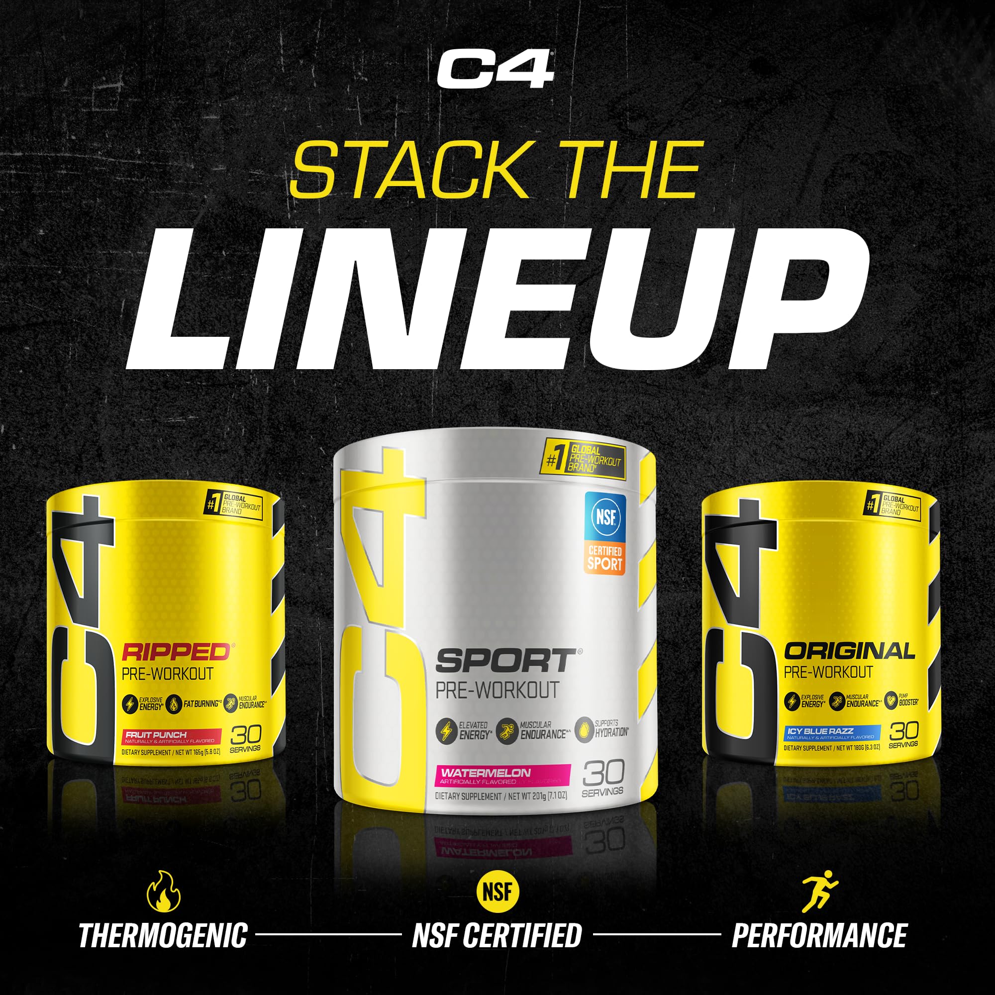 Foto 8 pulgar | Polvo Para Antes Del Entrenamiento Cellucor C4 Sport Blue Raspberry 30 Porciones - Venta Internacional.