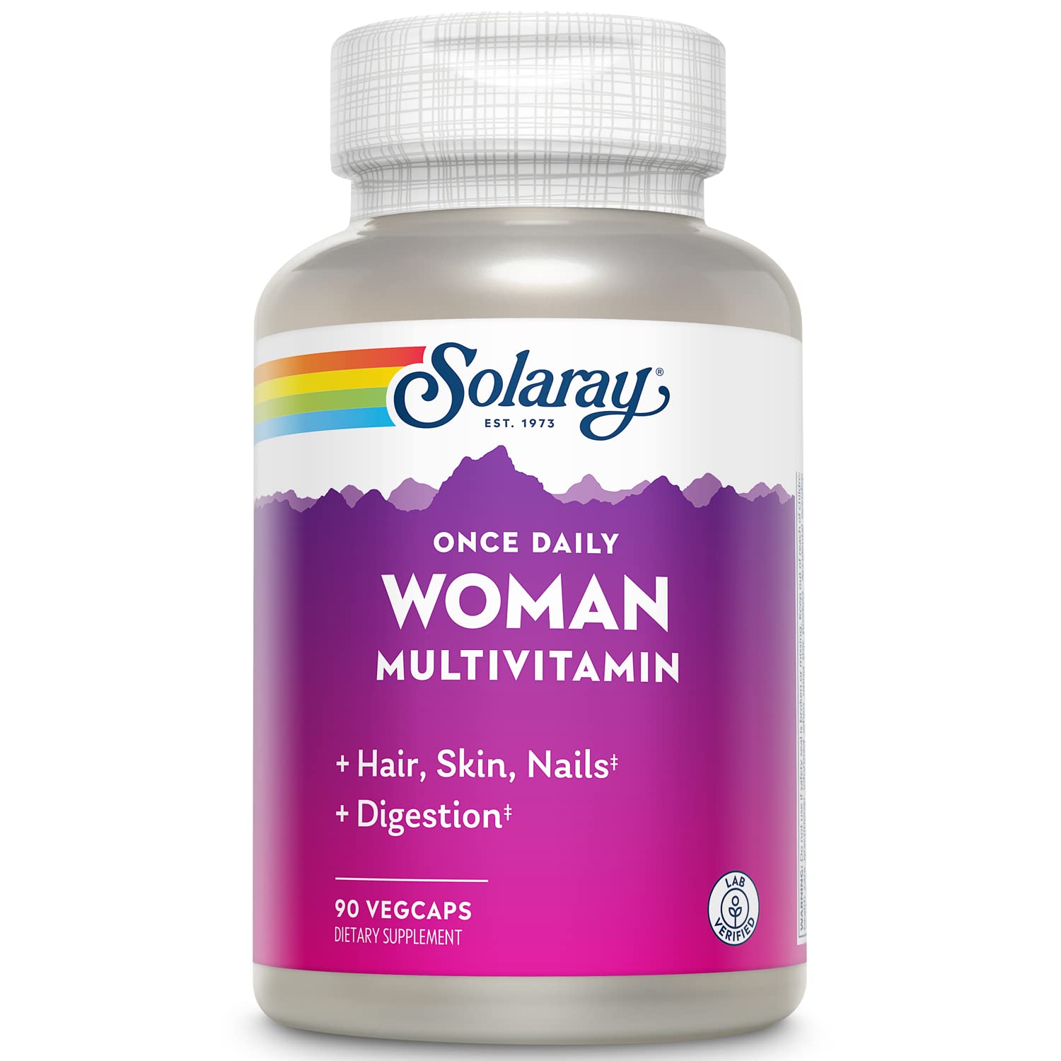 Foto 2 pulgar | Multivitamínico Solaray Una Vez Al Día Para Mujer Con Hierro, 90 Cápsulas Vegetales - Venta Internacional.