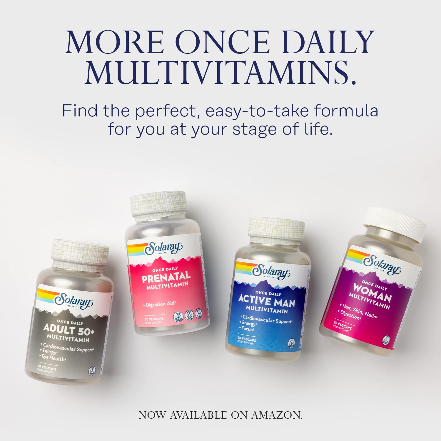 Foto 7 pulgar | Multivitamínico Solaray Una Vez Al Día Para Mujer Con Hierro, 90 Cápsulas Vegetales - Venta Internacional.