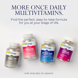 Foto 6 | Multivitamínico Solaray Una Vez Al Día Para Mujer Con Hierro, 90 Cápsulas Vegetales - Venta Internacional.