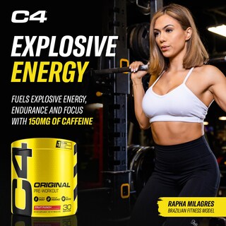 Foto 5 | Polvo Para Antes Del Entrenamiento Cellucor C4 Original Fruit Punch, 30 Porciones - Venta Internacional.