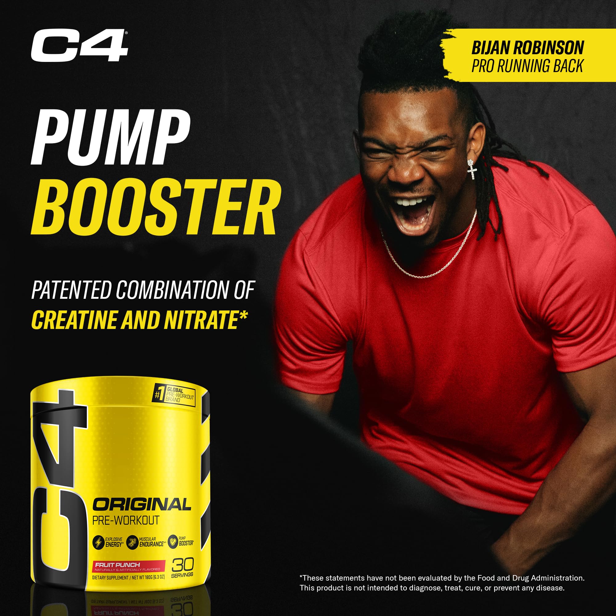 Foto 7 pulgar | Polvo Para Antes Del Entrenamiento Cellucor C4 Original Fruit Punch, 30 Porciones - Venta Internacional.