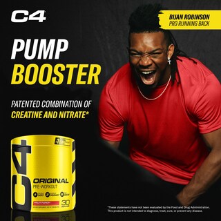 Foto 6 | Polvo Para Antes Del Entrenamiento Cellucor C4 Original Fruit Punch, 30 Porciones - Venta Internacional.