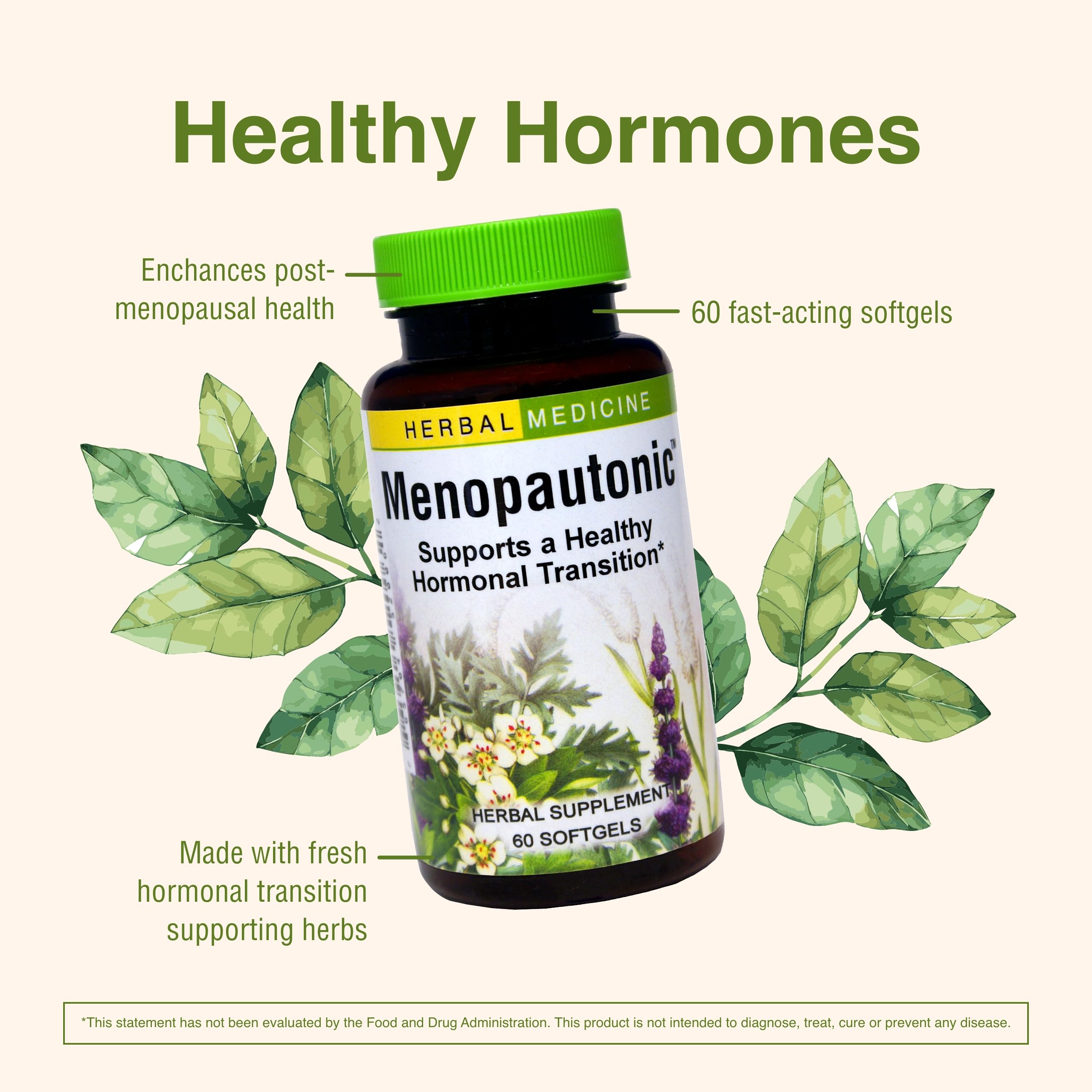 Foto 5 pulgar | Suplemento De Hierbas, Etc. Menopautonic Menopause Health, 60 Cápsulas Blandas - Venta Internacional.