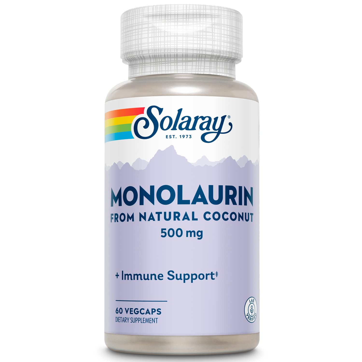 Foto 2 pulgar | Suplemento Solaray De Monolaurina, 500 Mg, Apoyo Inmunológico, 60 Cápsulas Vegetales - Venta Internacional.