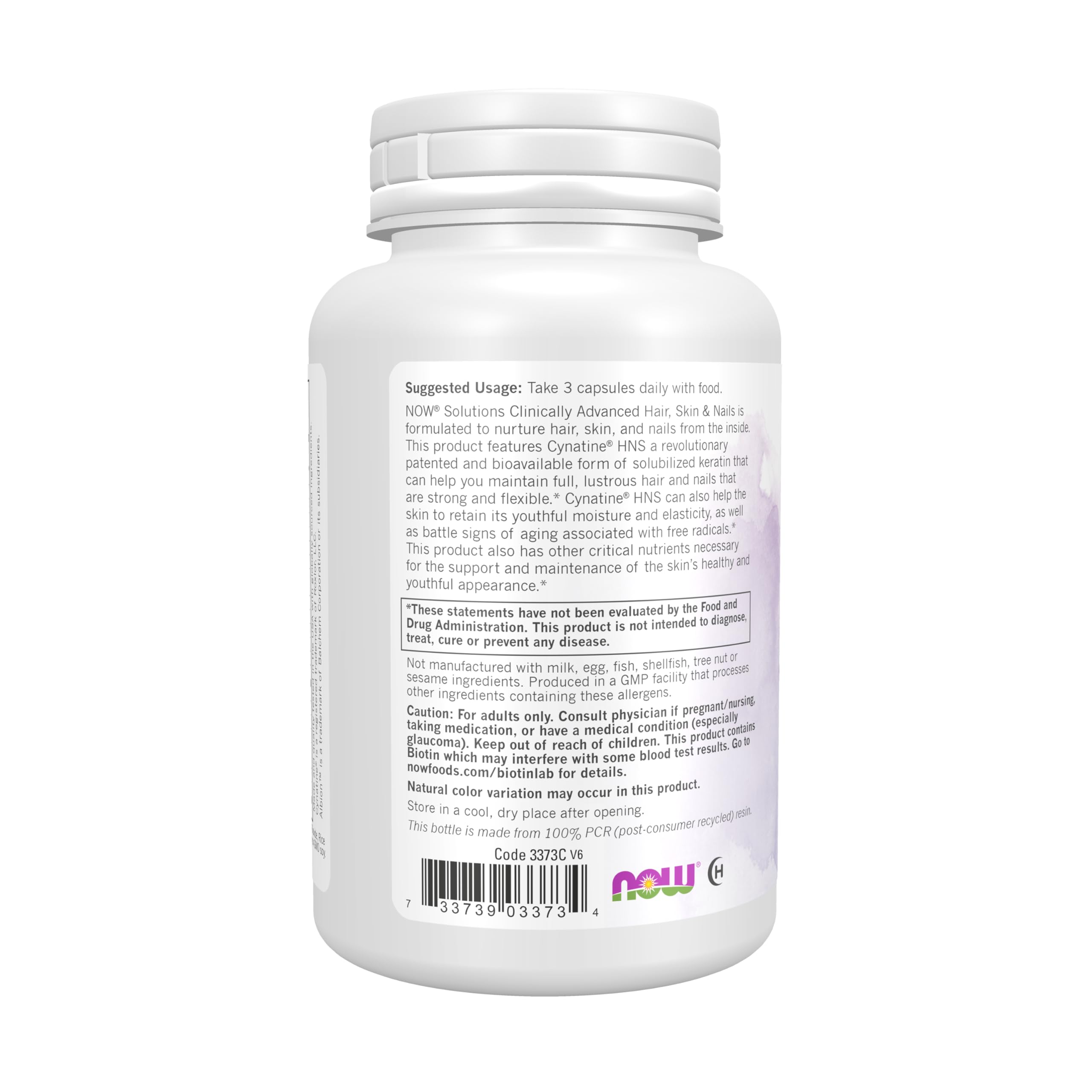 Foto 4 pulgar | Supplement Now Solutions Para Cabello, Piel Y Uñas, 90 Cápsulas Vegetarianas - Venta Internacional.