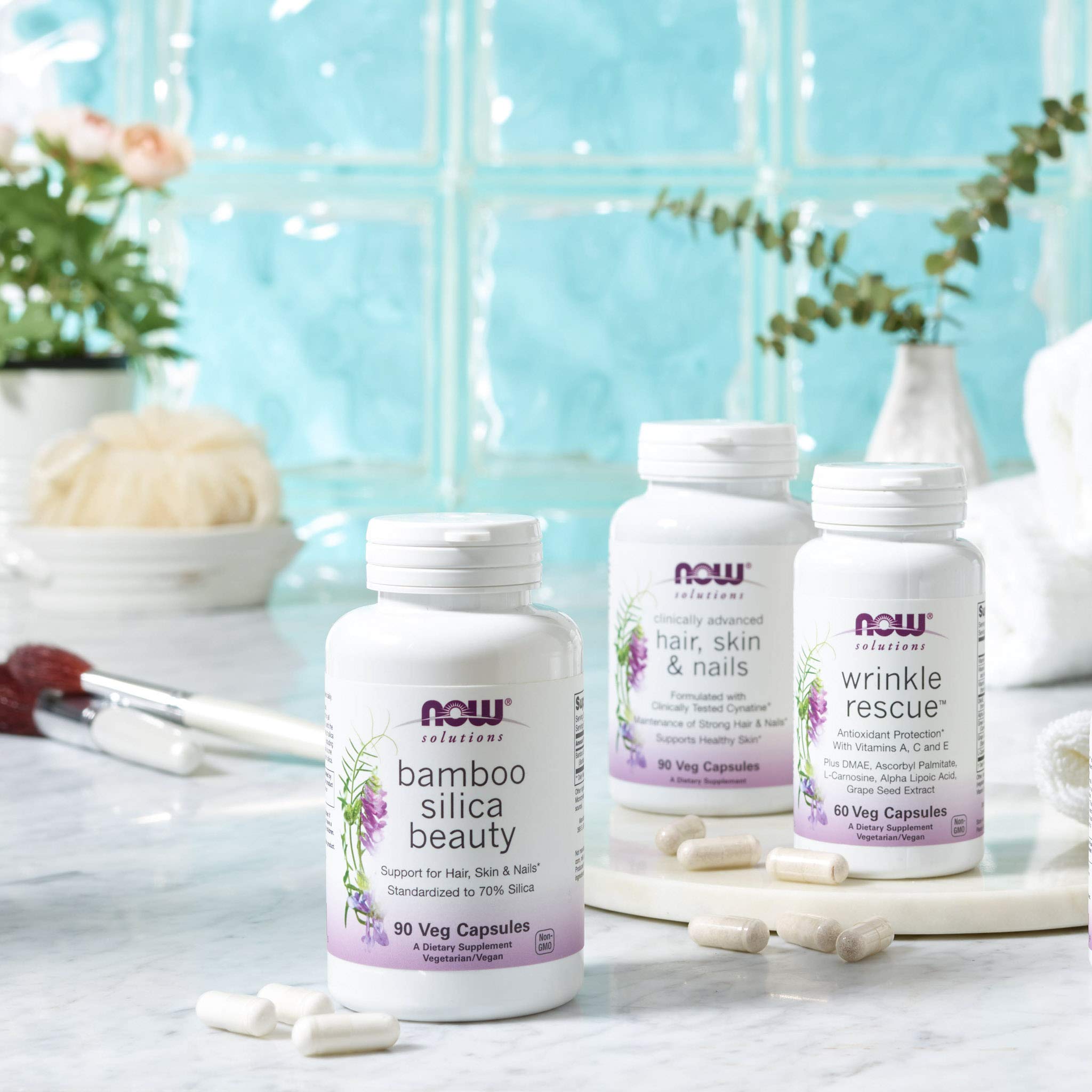 Foto 6 pulgar | Supplement Now Solutions Para Cabello, Piel Y Uñas, 90 Cápsulas Vegetarianas - Venta Internacional.