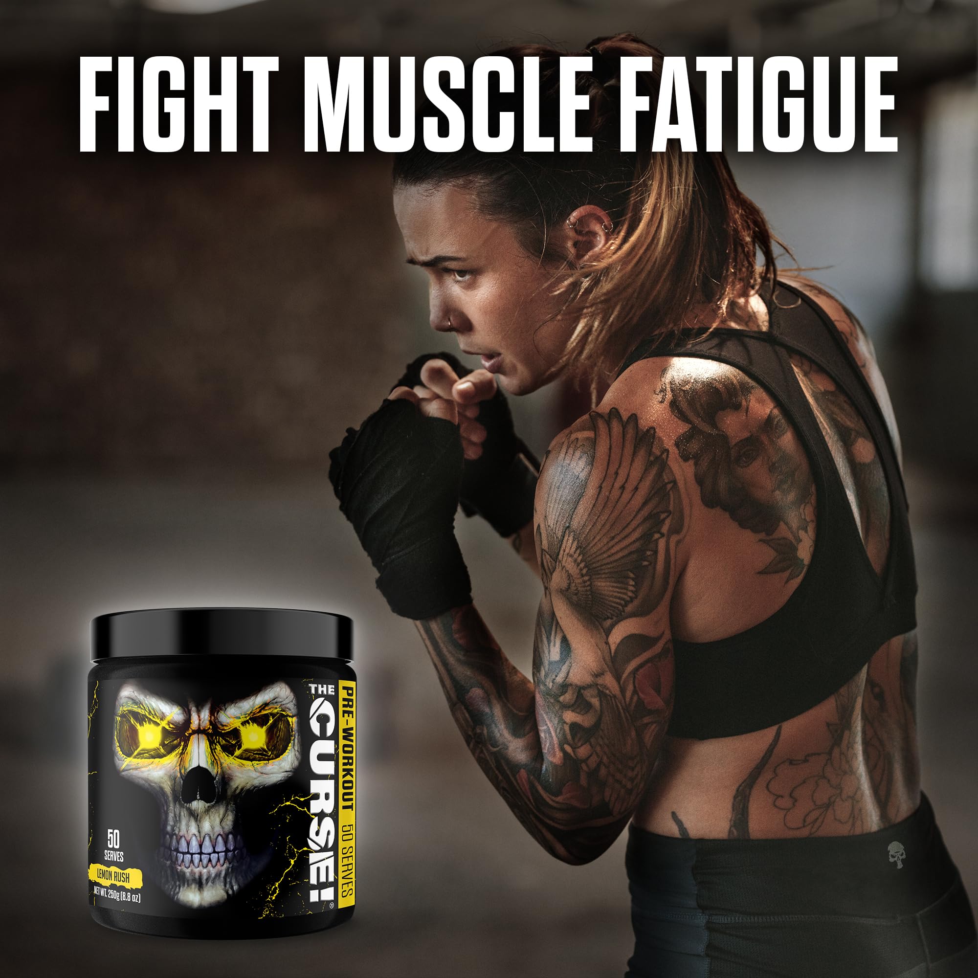 Foto 5 | Polvo Previo Al Entrenamiento Jnx Sports ¡la Maldición! 50 Raciones De Lemon Rush - Venta Internacional.