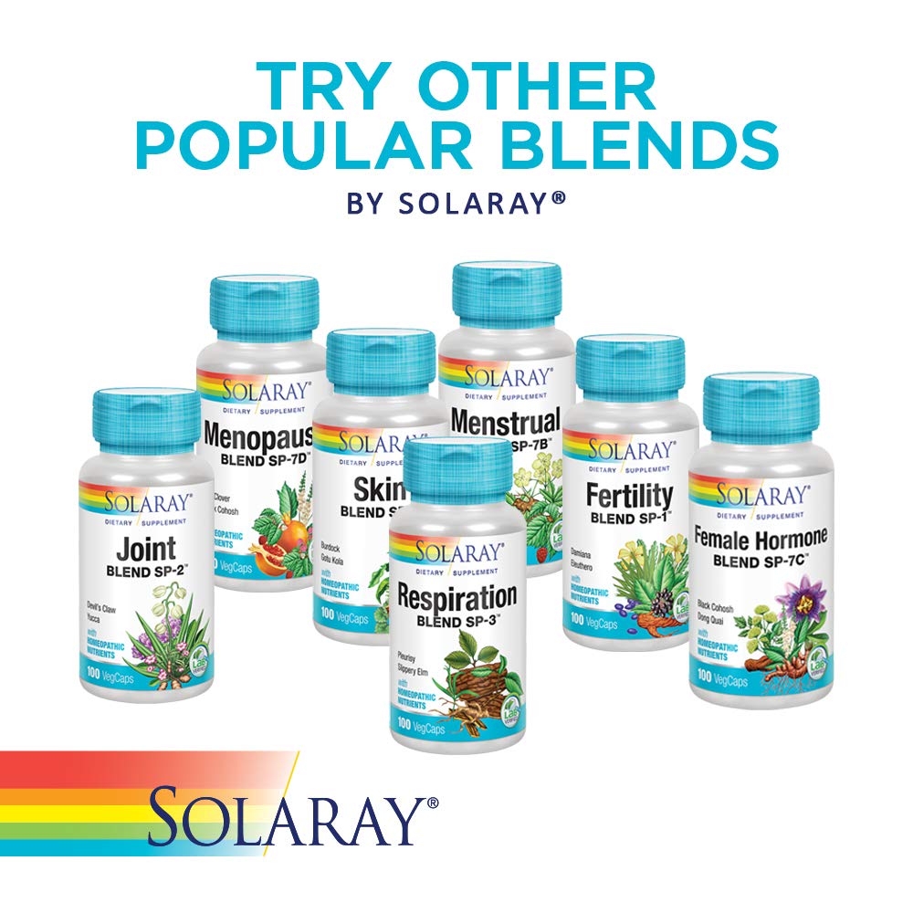 Foto 7 pulgar | Suplemento Solaray Kidney Blend Sp-6 Herbal Vegan, 1 Paquete - Venta Internacional.