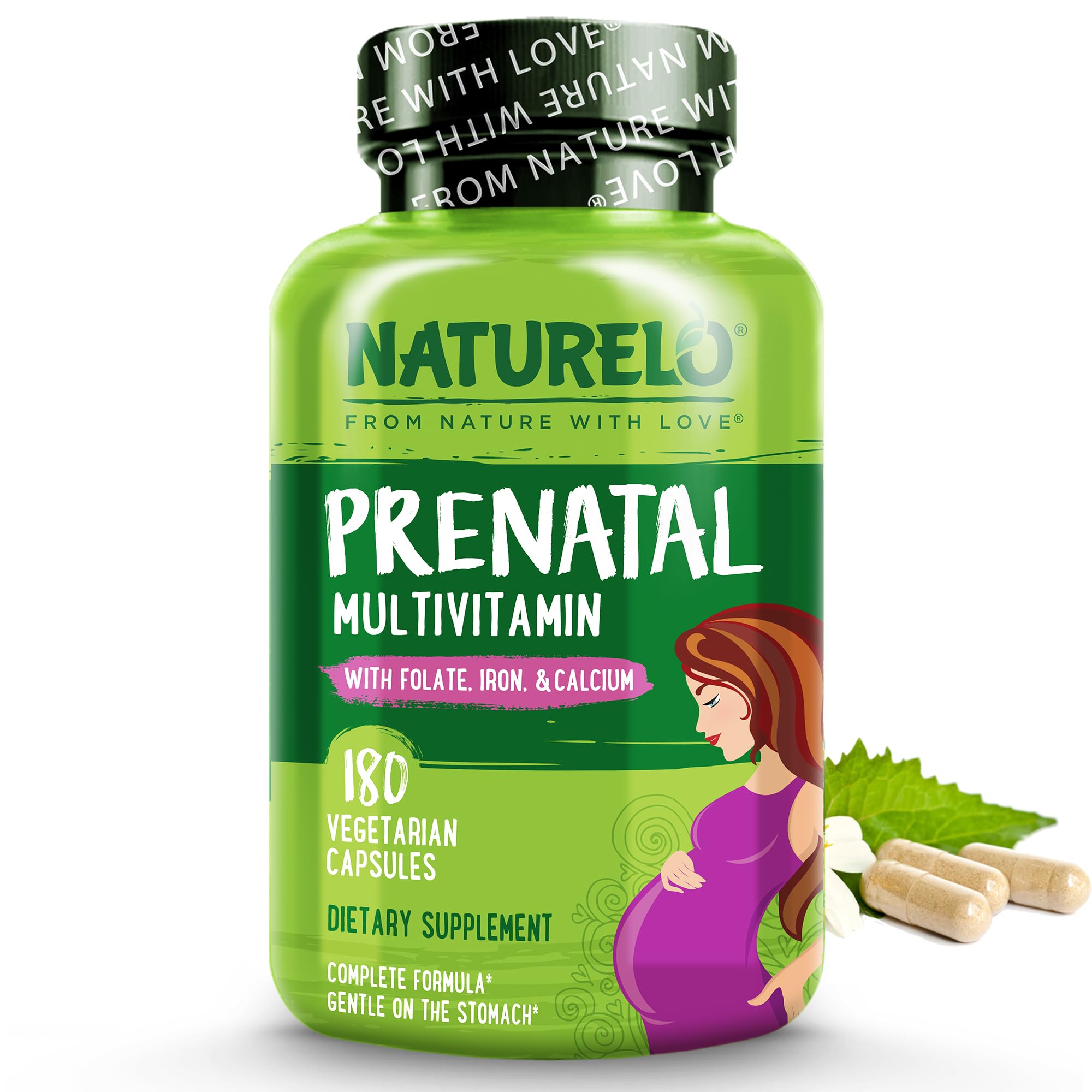 Foto 2 pulgar | Multivitamínico Prenatal Naturelo Gentle Quelated Iron 180 Cápsulas - Venta Internacional.