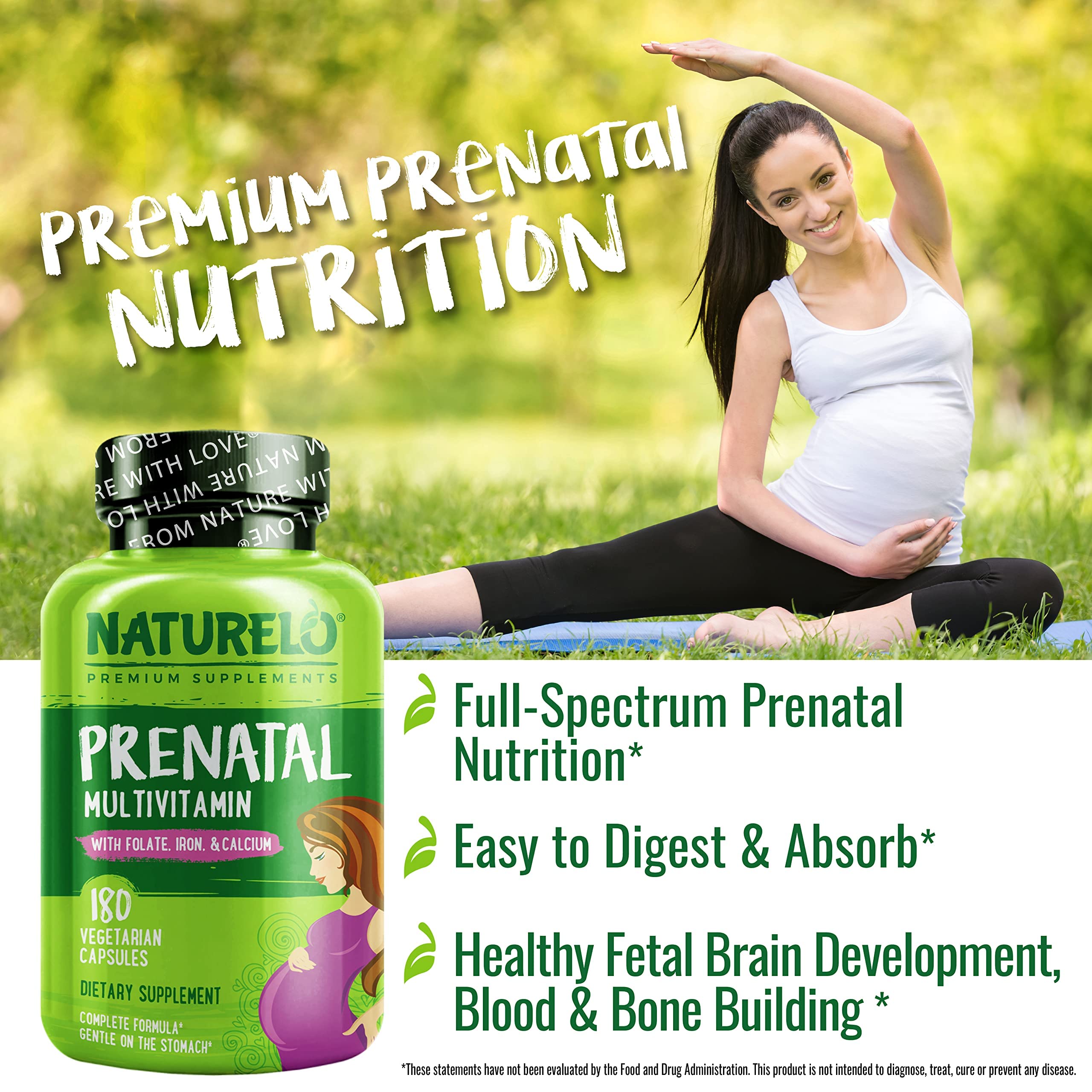 Foto 8 pulgar | Multivitamínico Prenatal Naturelo Gentle Quelated Iron 180 Cápsulas - Venta Internacional.