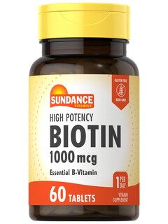 Foto 1 | Suplemento Sundance En Tabletas De Biotina De Alta Potencia De 1,000 Mcg - Venta Internacional.