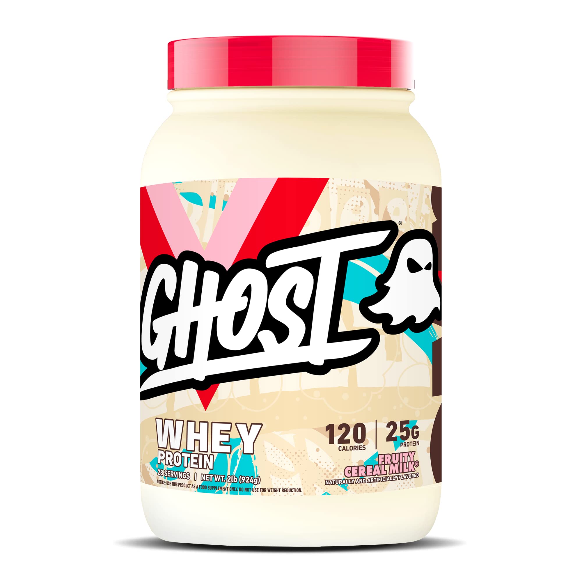Foto 2 pulgar | Proteína En Polvo Ghost Whey Fruity Cereal Con Sabor A Leche 900 G - Venta Internacional.