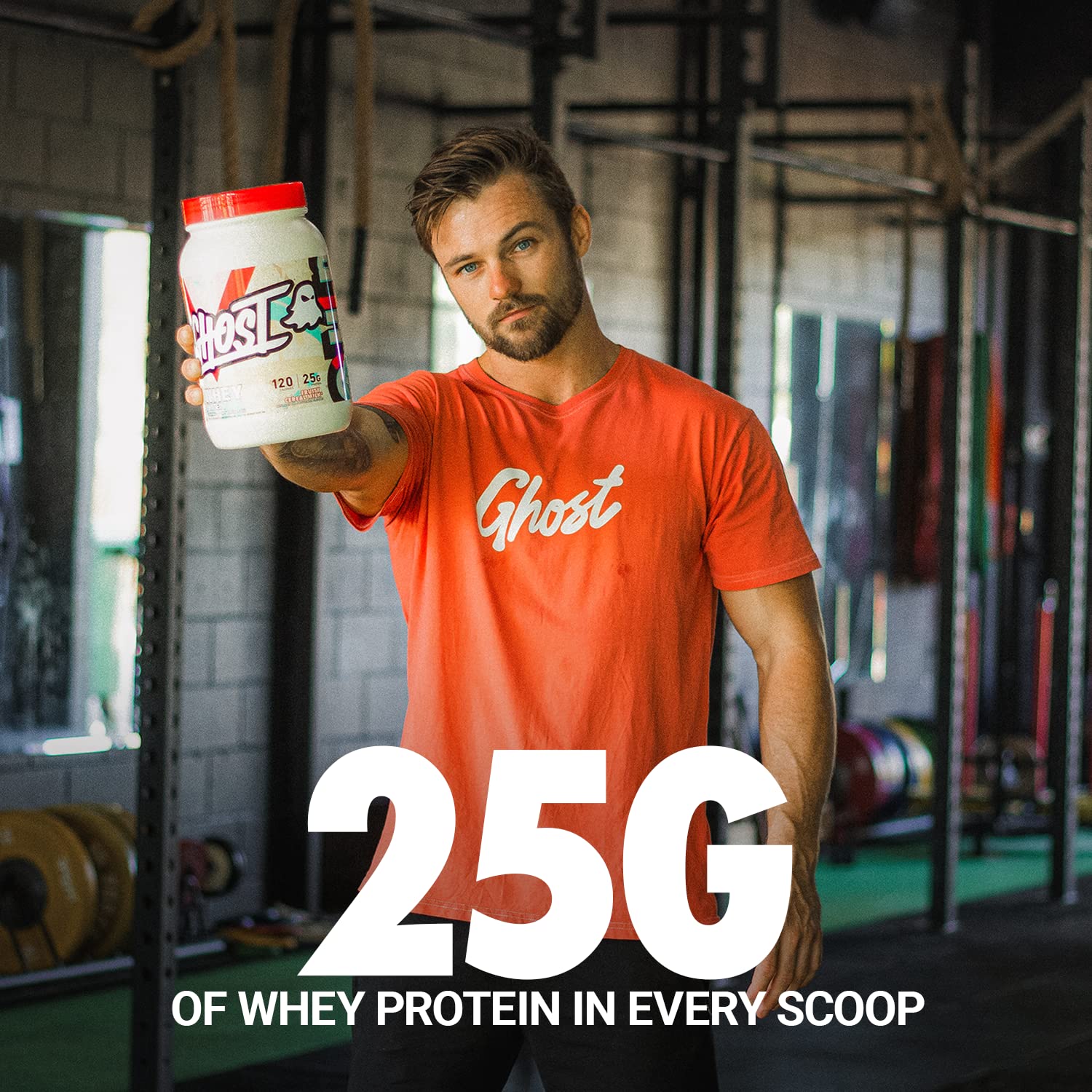 Foto 4 pulgar | Proteína En Polvo Ghost Whey Fruity Cereal Con Sabor A Leche 900 G - Venta Internacional.
