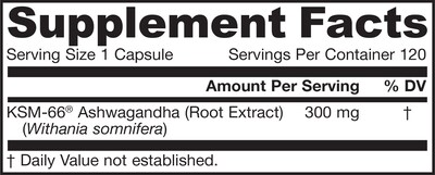 Foto 2 | Suplemento De Extracto De Ashwagandha De Jarrow Formulas, 300 Mg, 120 Cápsulas - Venta Internacional.
