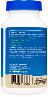 Foto 4 | Suplemento Nutricost De Espirulina Orgánica 500 Mg 240 Tabletas - Venta Internacional.