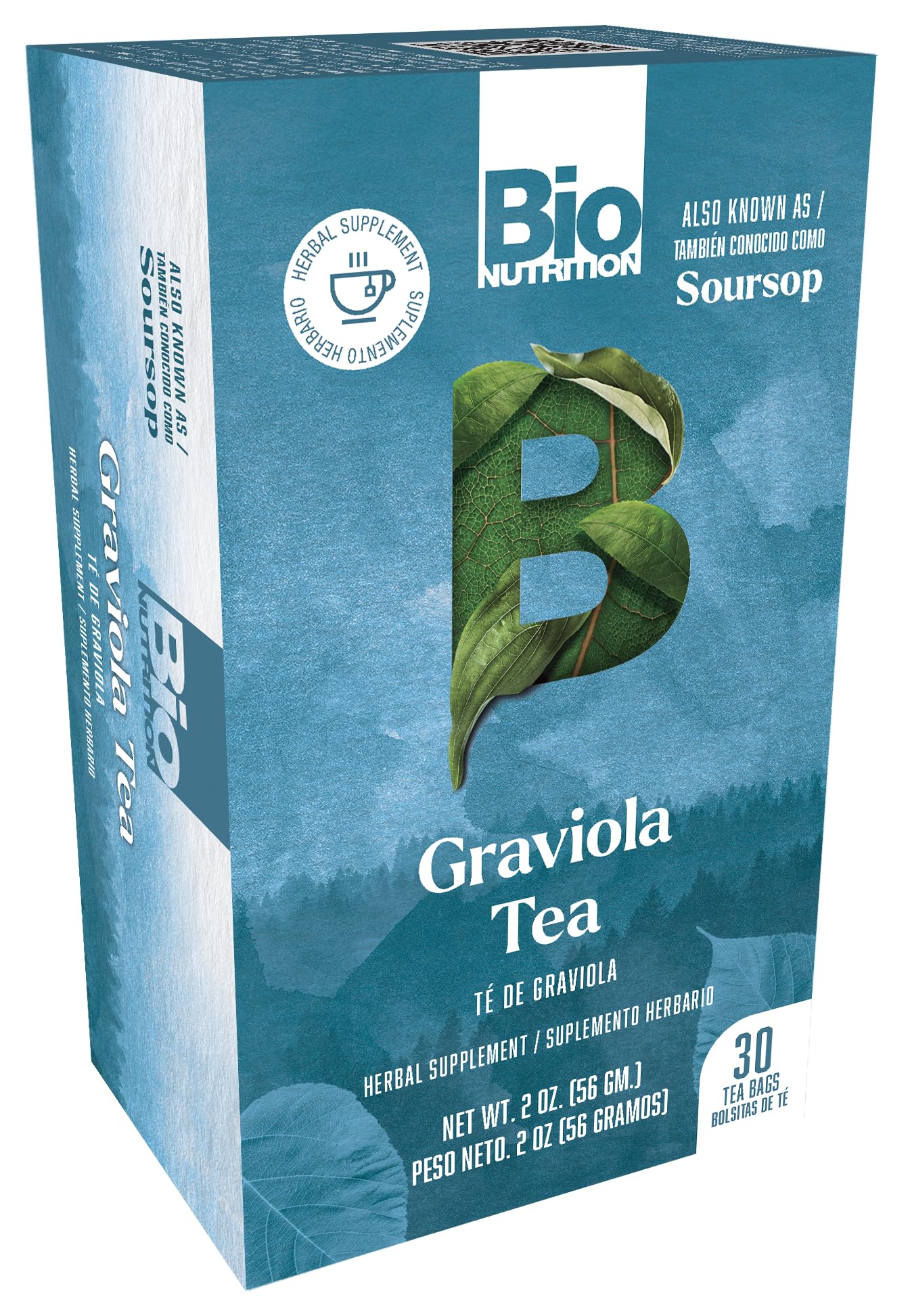 Foto 1 | Tea Bio Nutrition Graviola 30 Bolsas - Venta Internacional.