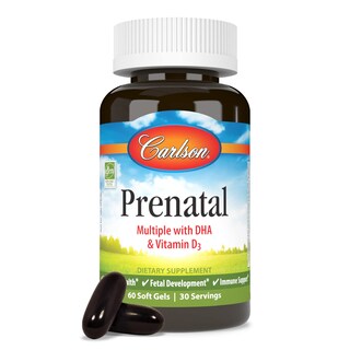 Foto 1 | Complemente Carlson Prenatal Multiple Con Dha Y Vitamina D3 - Venta Internacional.
