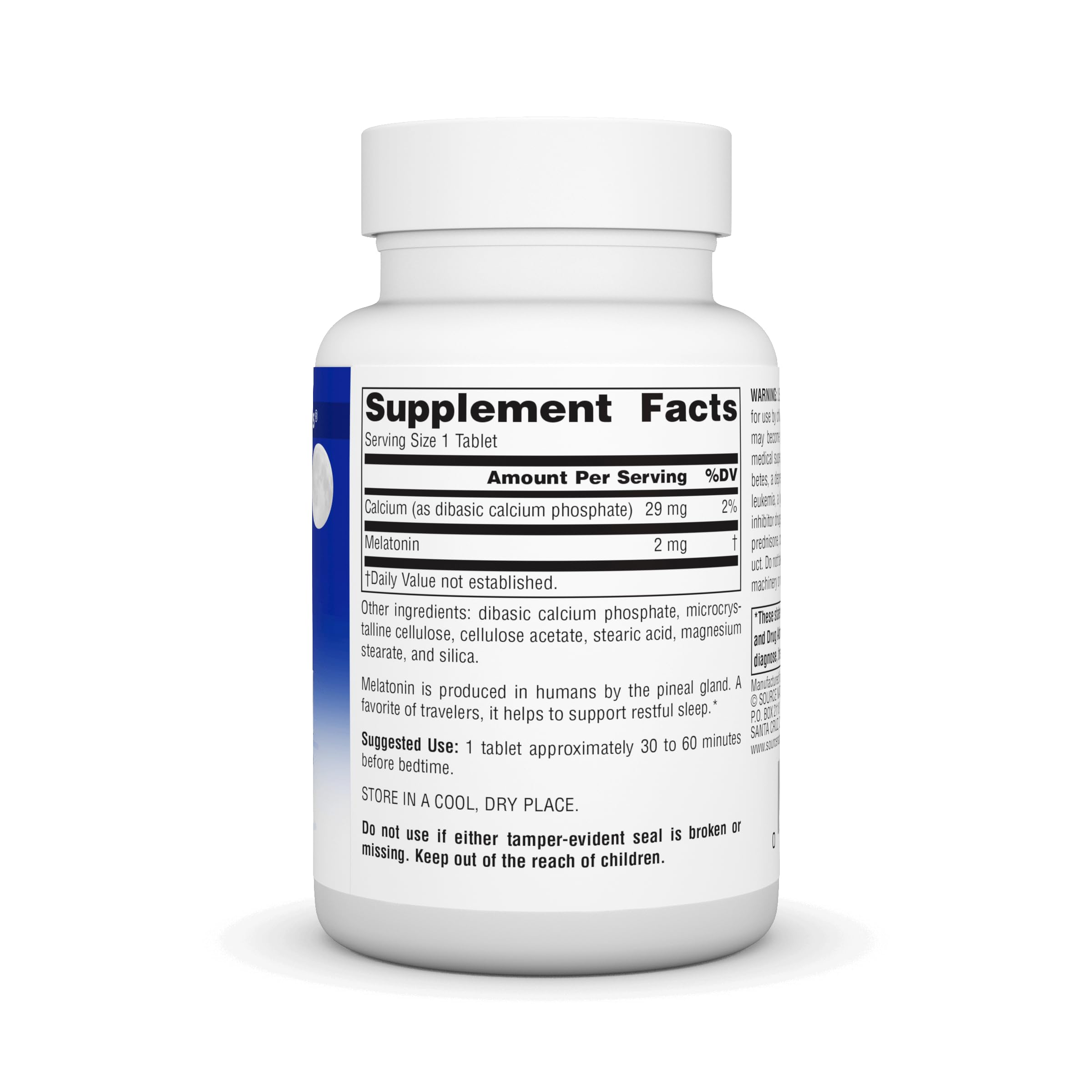 Foto 3 pulgar | Melatonina Supplement Source Naturals 2 Mg 240 Comprimidos - Venta Internacional.