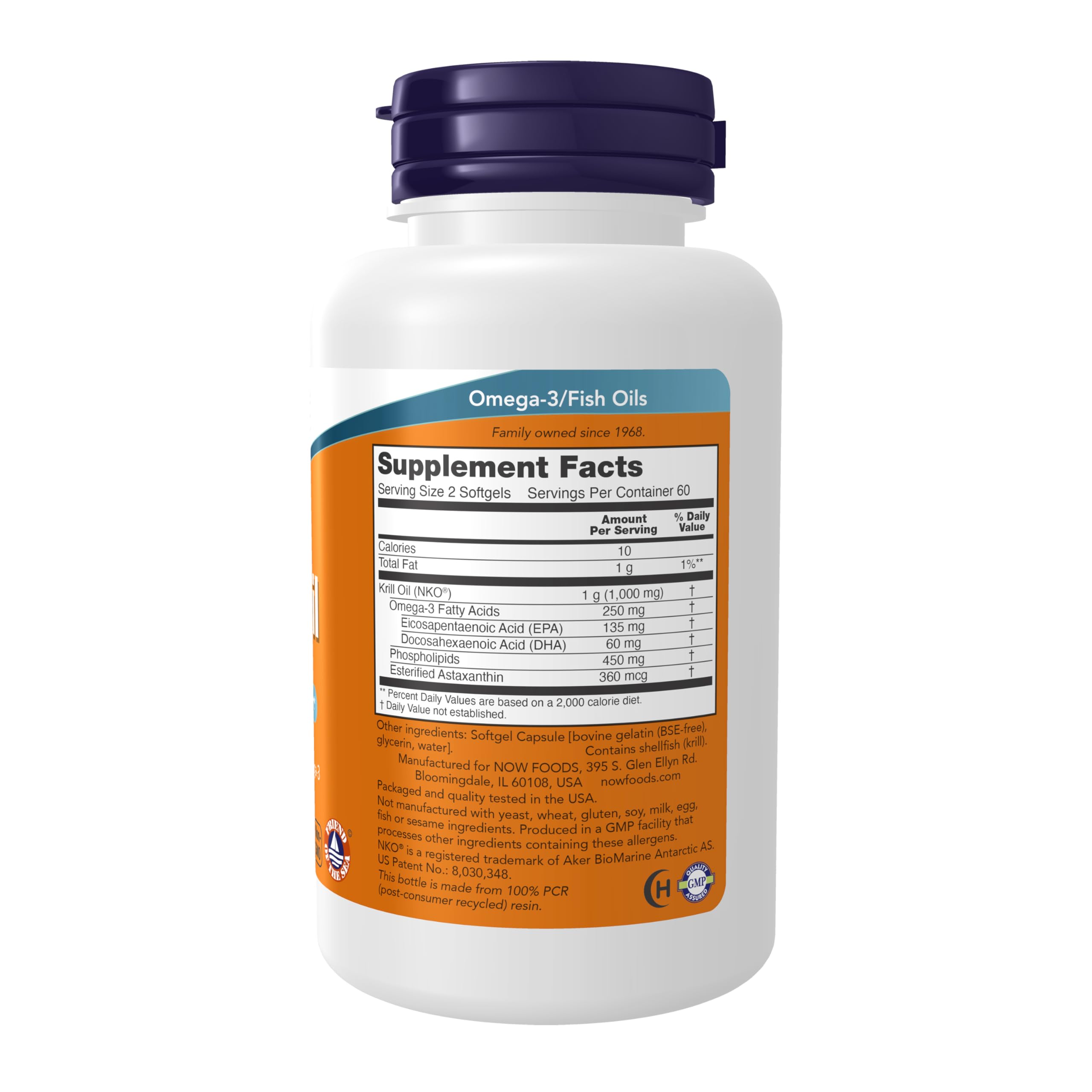 Foto 2 | Aceite De Krill Neptuno De Supplements Now Foods, 500 Mg, 120 Cápsulas Blandas - Venta Internacional.