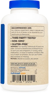 Foto 4 | Suplemento Nutricost Spirulina 3000 Mg 180 Cápsulas - Venta Internacional.