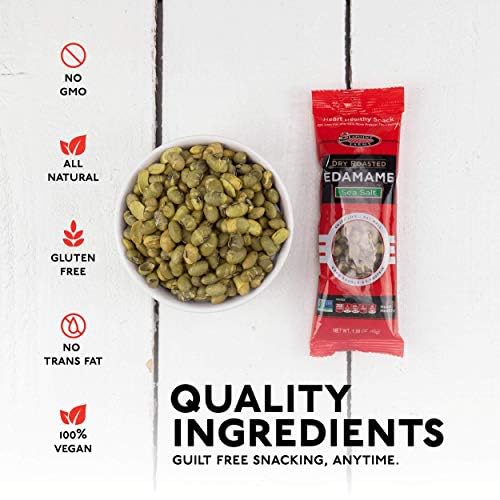 Foto 5 pulgar | Sal Marina De Edamame Tostado Seco De Snack Seapoint Farms, 45 G X 12 - Venta Internacional.