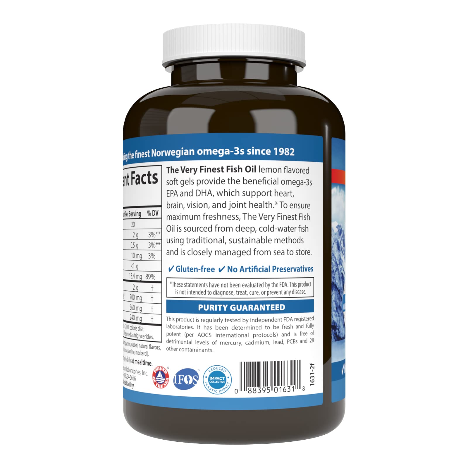 Foto 4 pulgar | Suplemento De Aceite De Pescado Carlson The Very Finest 700 Mg Omega-3 - Venta Internacional.