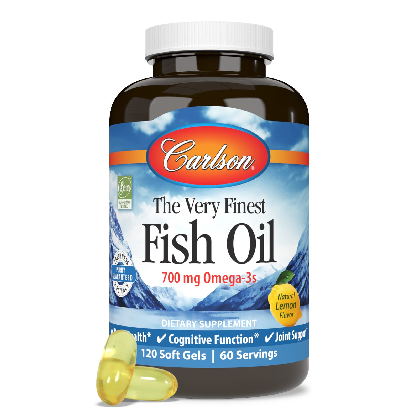 Foto 6 pulgar | Suplemento De Aceite De Pescado Carlson The Very Finest 700 Mg Omega-3 - Venta Internacional.
